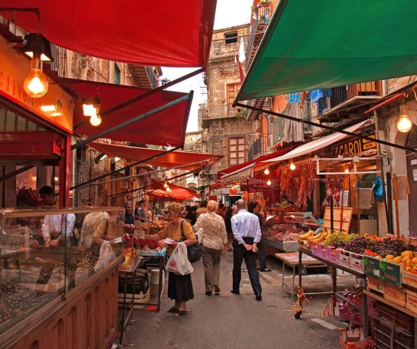 Casetta Poli- Appartamento Con Terrazza - Centro Storico Palermo Dış mekan fotoğraf